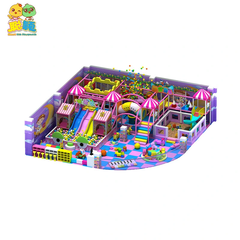 Attractive Soft Padded Kids Naughty Castle Indoor Playland Equipment Playground 1