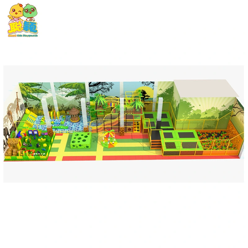 Kids Soft Play Party Naughty Castle Indoor Playground With High Standard 1