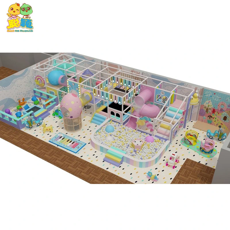 Sweet Theme Durable Kids Amusement Park Soft Play Toys Indoor Playground 1