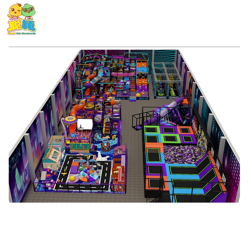 Amusement Trampoline Park Soft Play Indoor Playground For Kids 1