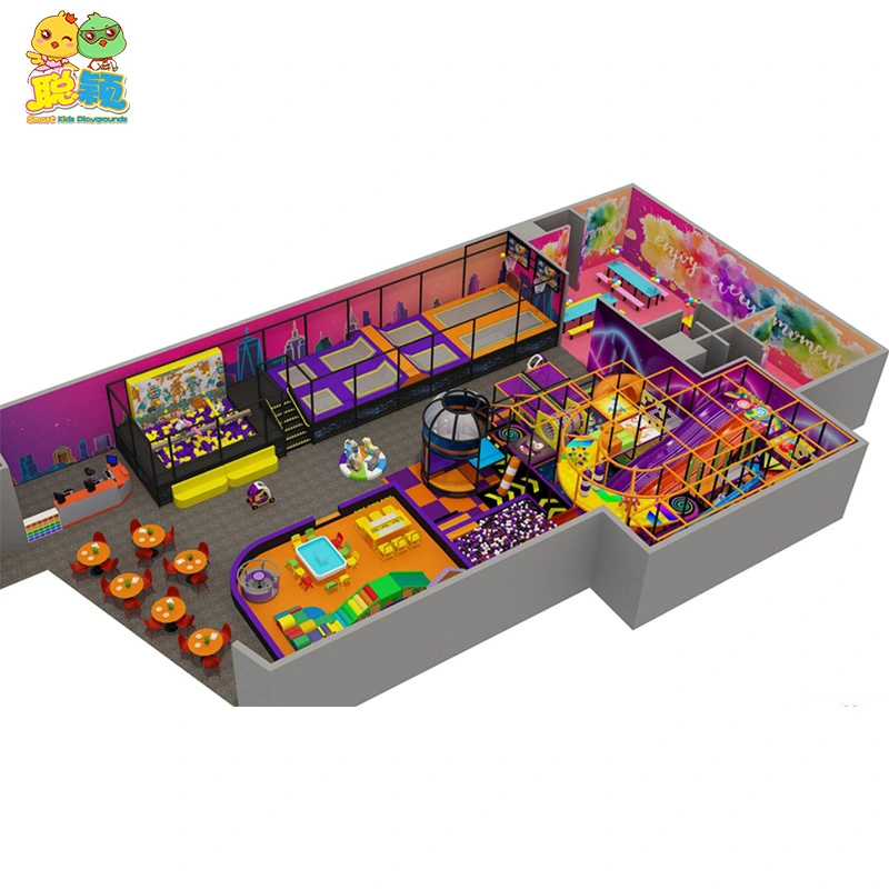 Attractive Modern Children Amusement Park Soft Play Toys Indoor Playground 1