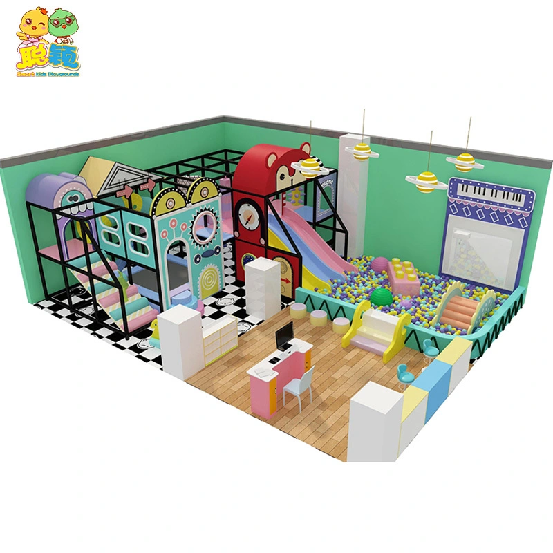 One-Stop Service Commercial Toddler Soft Play Kid's Toy Indoor Playground 1