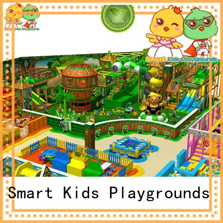 area trampoline jungle theme playground Smart Kids Playgrounds Brand 1
