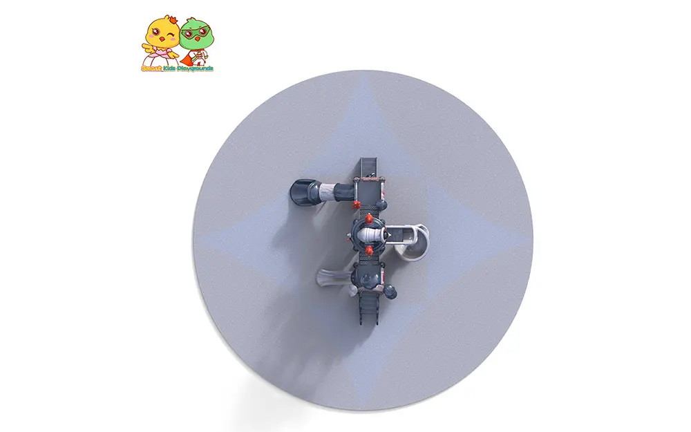 Smart Kids Playgrounds Brand amusement kids slide wooden factory 3