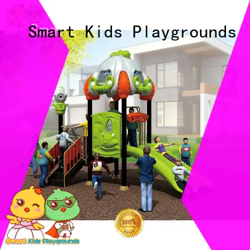 jungle wooden Smart Kids Playgrounds Brand boys slides factory 1