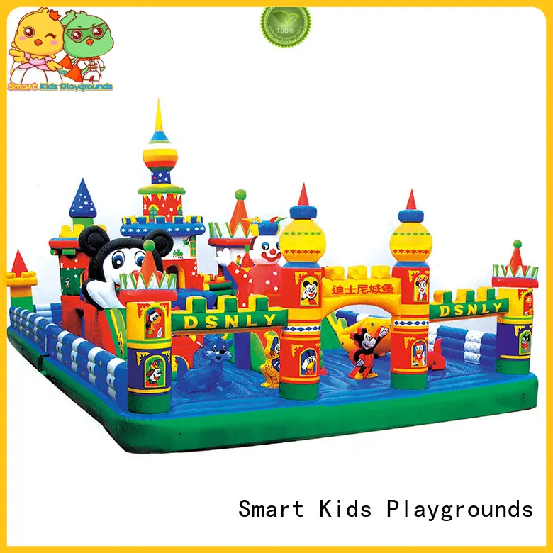 Smart Kids Playgrounds Brand smart castle playground children inflatable toys 1