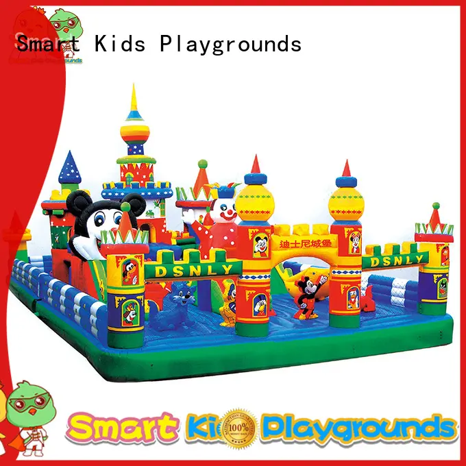 Custom castle playground inflatable toys Smart Kids Playgrounds kids 1