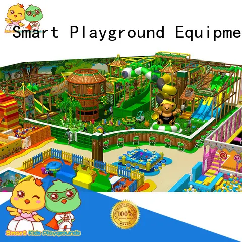 kids play amusement jungle theme playground Smart Kids Playgrounds Brand company 1