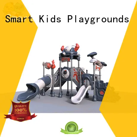 Smart Kids Playgrounds Brand amusement kids slide wooden factory 1