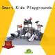 Smart Kids Playgrounds Brand amusement kids slide wooden factory 1