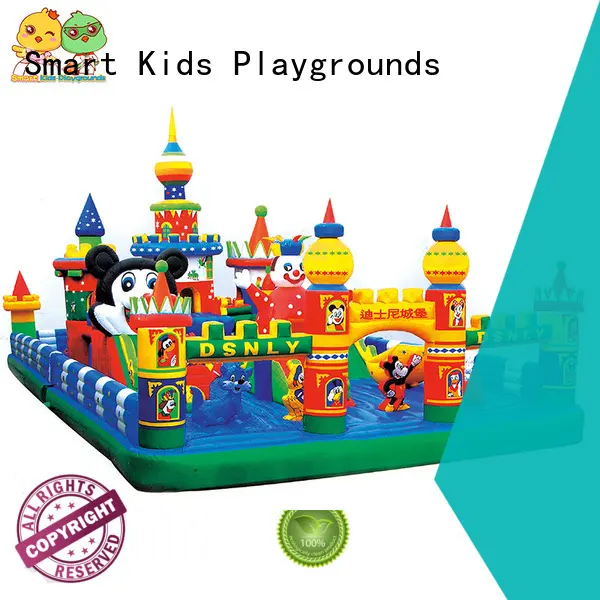 Wholesale warranty inflatable toys Smart Kids Playgrounds Brand 1