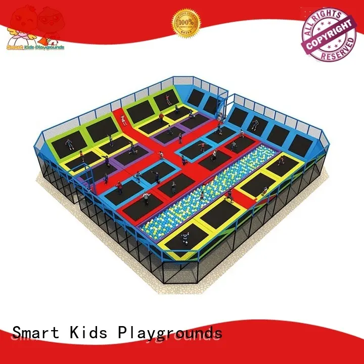 Smart Kids Playgrounds Brand big indoor sale custom kids indoor trampoline 1