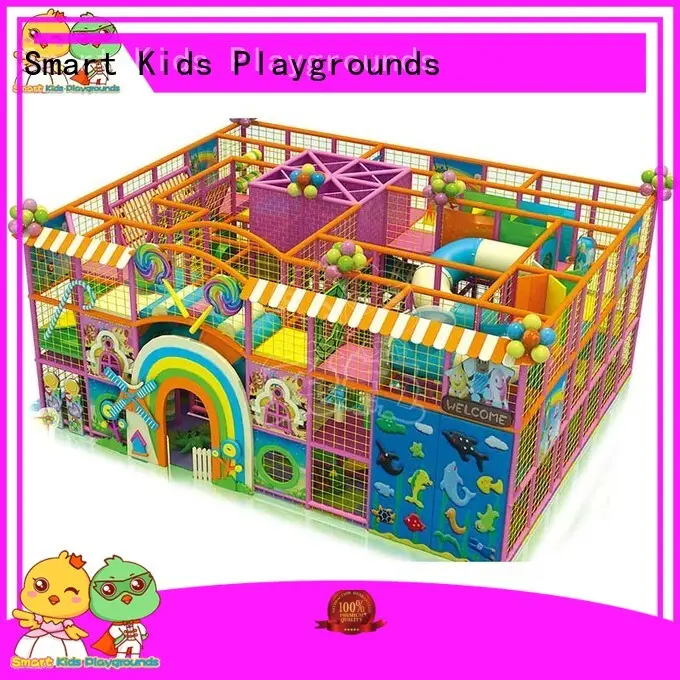 indoor sale candy theme playground hot Smart Kids Playgrounds 1