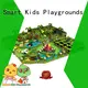 Quality Smart Kids Playgrounds Brand plastic jungle gym happy 1