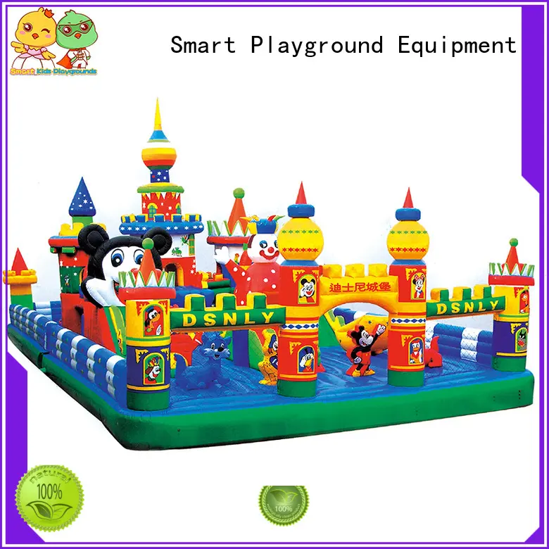 customized playground inflatable toys castle Smart Kids Playgrounds Brand company 1