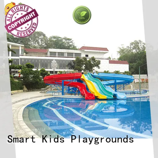 Smart Kids Playgrounds durable pool water slide for body strong for amusement park 1