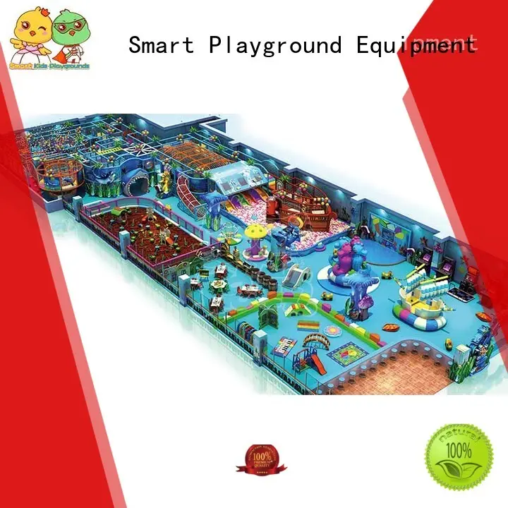 Smart Kids Playgrounds Customized ocean themed playground for kids for public places 1