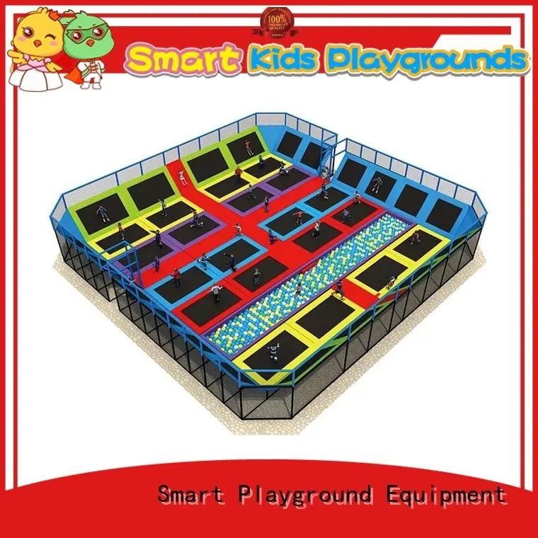 Multicolor trampoline park equipment for sale for community 1