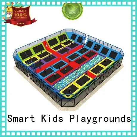 Multicolor kids indoor trampoline on sale for school Smart Kids Playgrounds 1