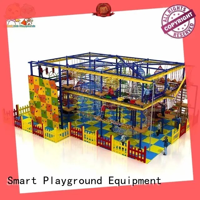 Smart Kids Playgrounds rope rope play equipment supplier for play house 1
