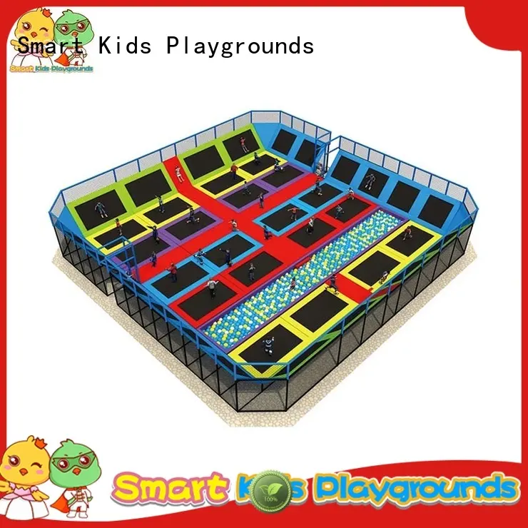 Smart Kids Playgrounds Multicolor cheap trampolines for sale for fitness for school 1