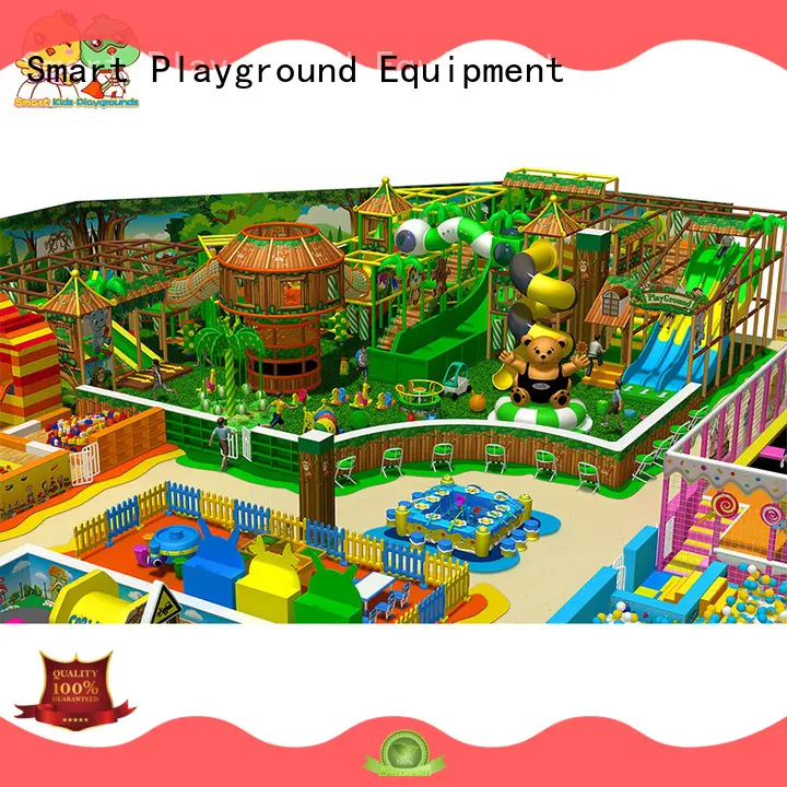 Smart Kids Playgrounds standard jungle theme playground directly price for play house 1