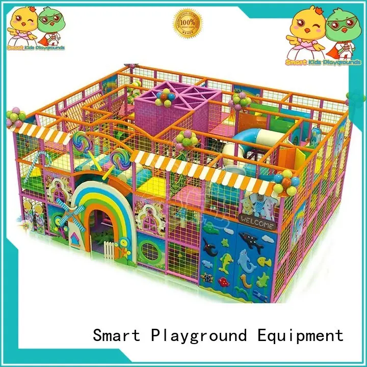 Candy indoor playground maze equipment for children SKP-1811201 1