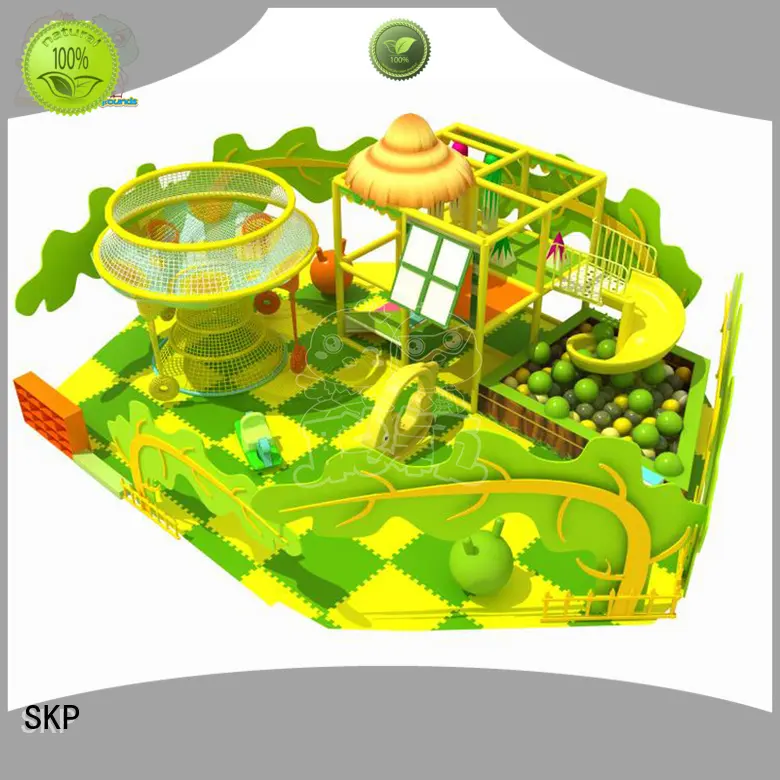 diy indoor jungle gym theme for play house SKP 1