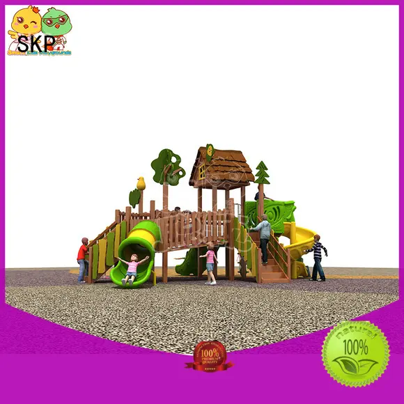 wooden slide wooden for pre-school SKP 1
