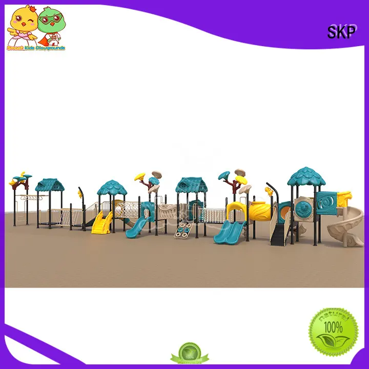 SKP stable wooden slide factory for Amusement park 1