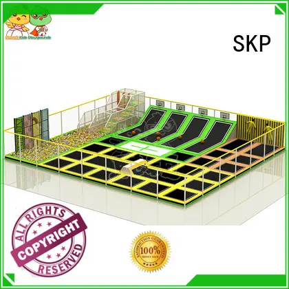 SKP park trampoline park equipment for fitness for community 1