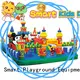 bounce inflatable toys puzzle game for play area SKP 1