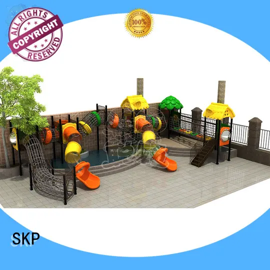 SKP metal kids slide factory for kindergarten 1