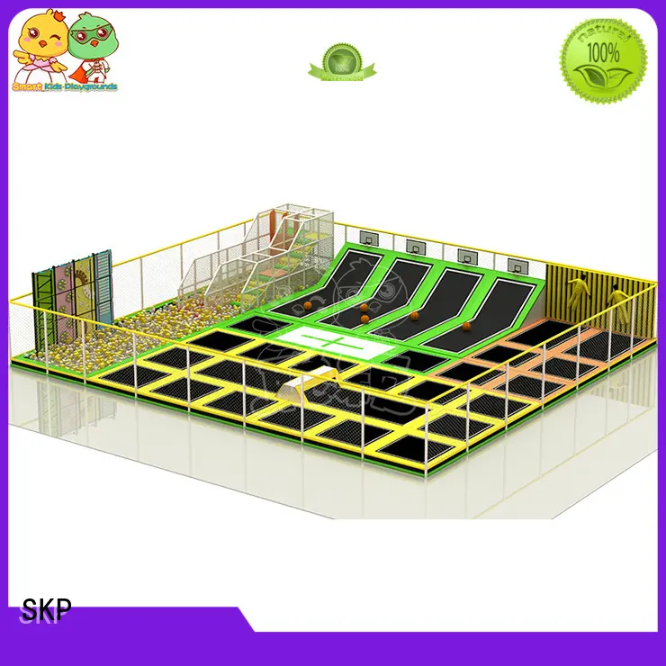 SKP stable trampoline park equipment high quality for school 1
