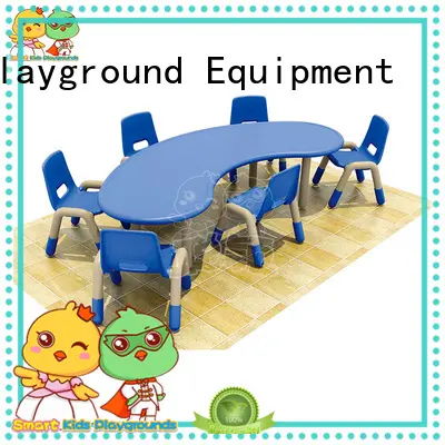 security childrens wooden table and chairs table special design for Kids care center 1
