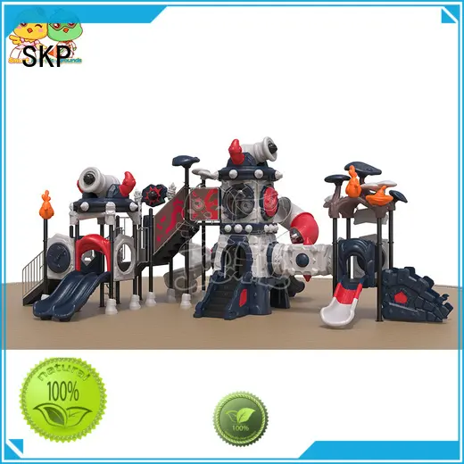 SKP plastic tube slide for kindergarten 1