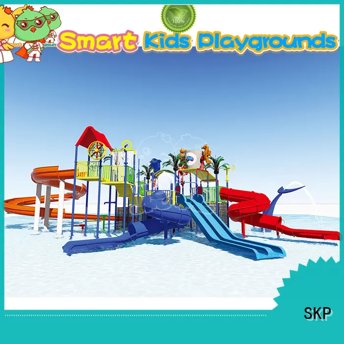 SKP colorful park water slides promotion for plaza 1