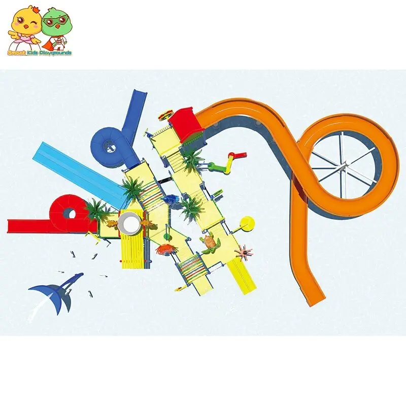SKP outdoor water park playground promotion for playground 3