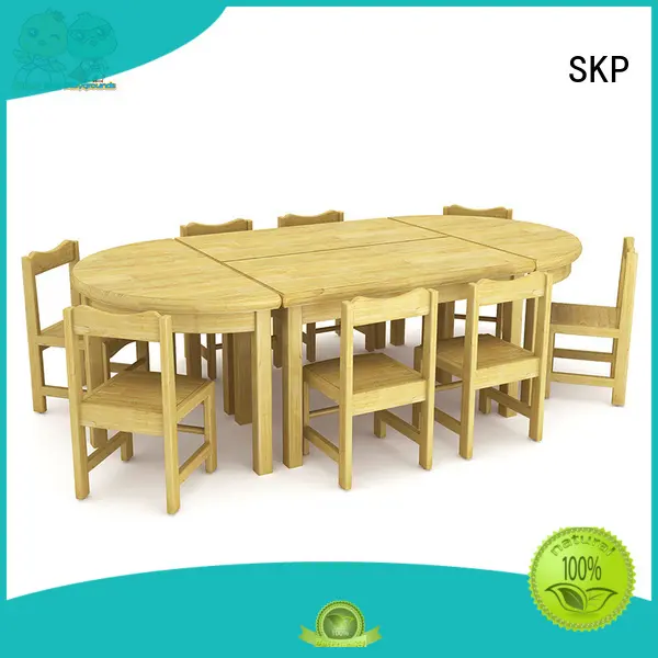 SKP role childrens wooden table and chairs high quality for nursery 1
