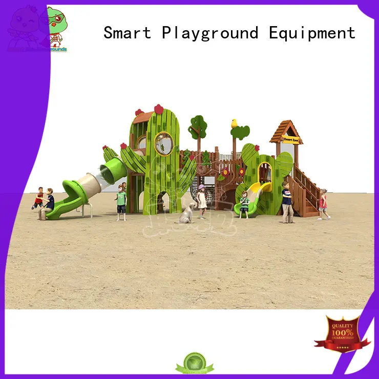 SKP wooden kids slide directly sale for supermarket 1