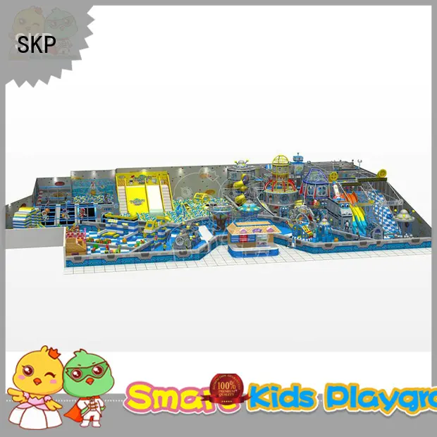 SKP Customized space theme playground supplier for plaza 1