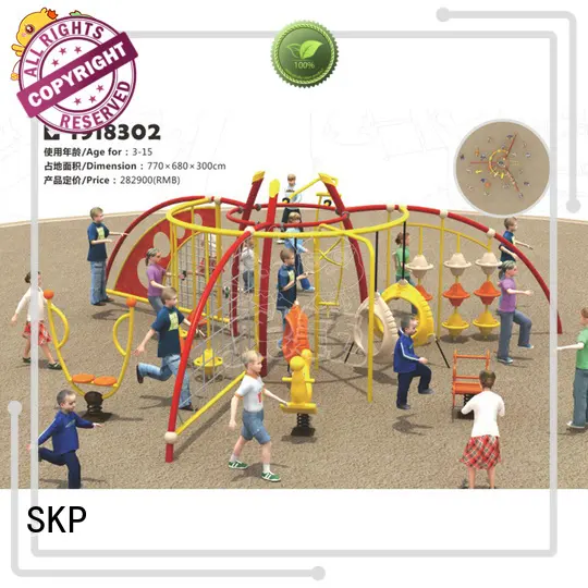 healthy climbing equipment wall for fairground 1