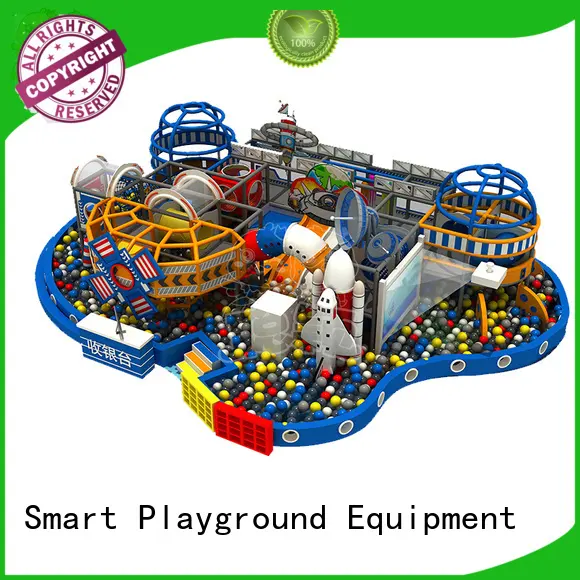 soft space theme playground maze Slide for kindergarden 1
