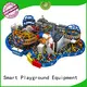 soft space theme playground maze Slide for kindergarden 1