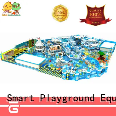 SKP safe snow theme playground promotion for Kids care center 1