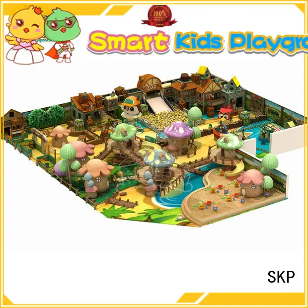 SKP wooden playground on sale for shopping centre 1