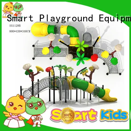 stable wooden slide plastic directly sale for Amusement park 1