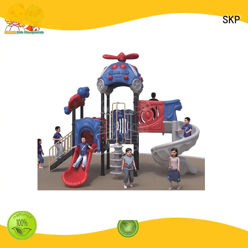 SKP children wooden slide factory for Amusement park 1