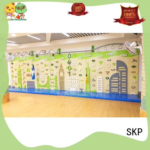 SKP high quality climbing wall safety for park 1