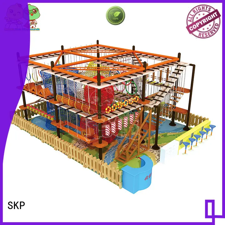 SKP security rope play equipment for challenge for Kindergarden 1